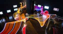 Light Painting auf dem mobile clip festival 2014